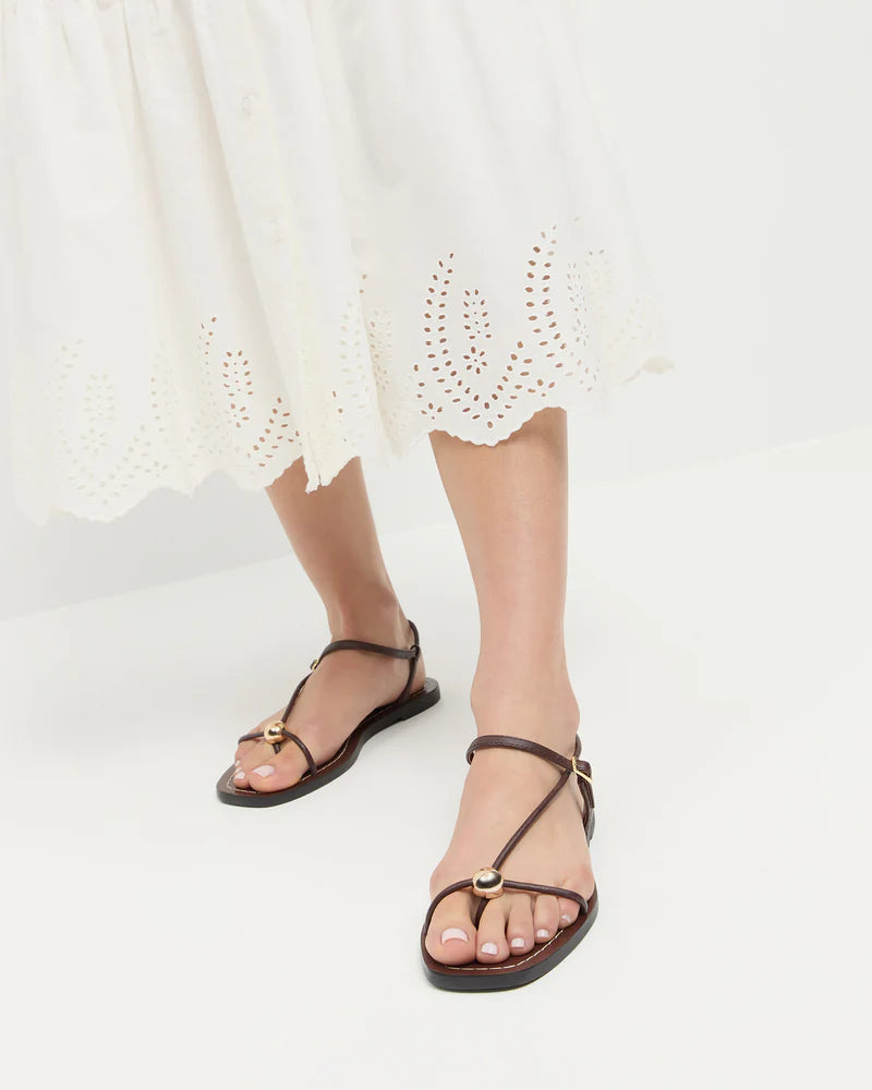 Lara Strappy Flat Sandal
