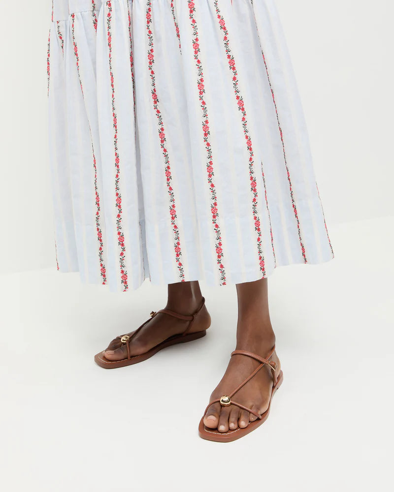 Lara Strappy Flat Sandal