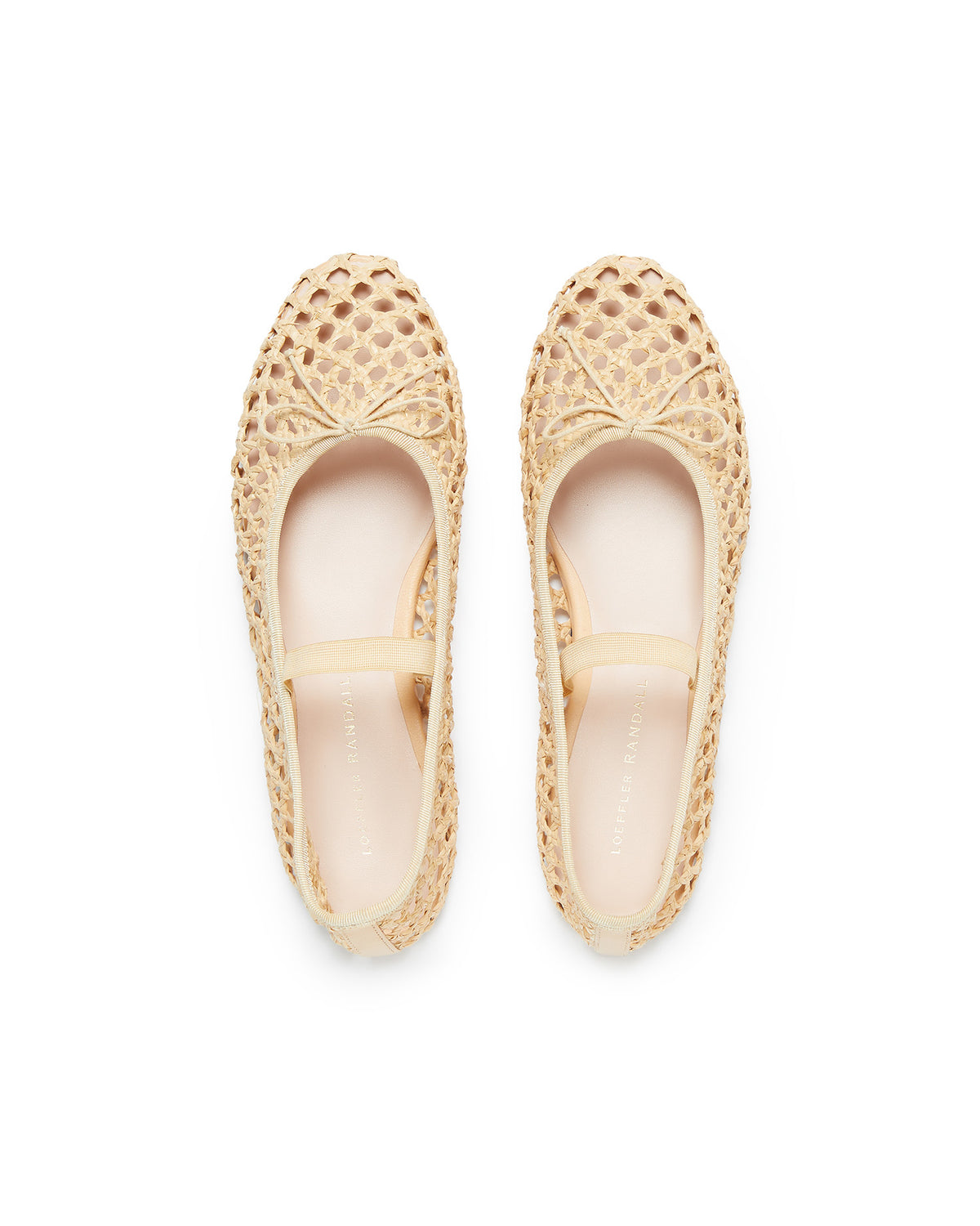 Loeffler Randall Leonie Soft Ballet Flat - Natural
