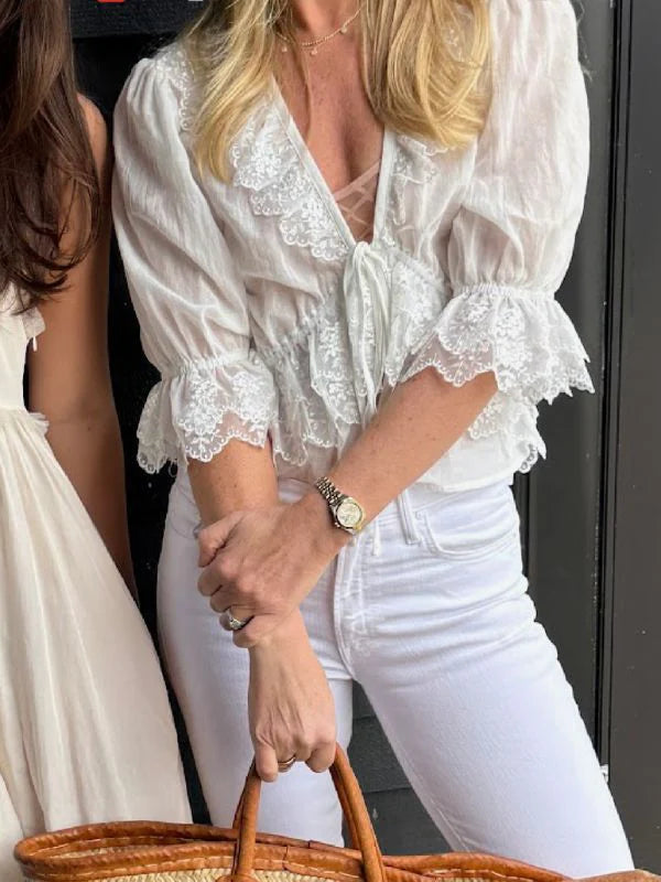 Lyla Grace The Isla Lace Top