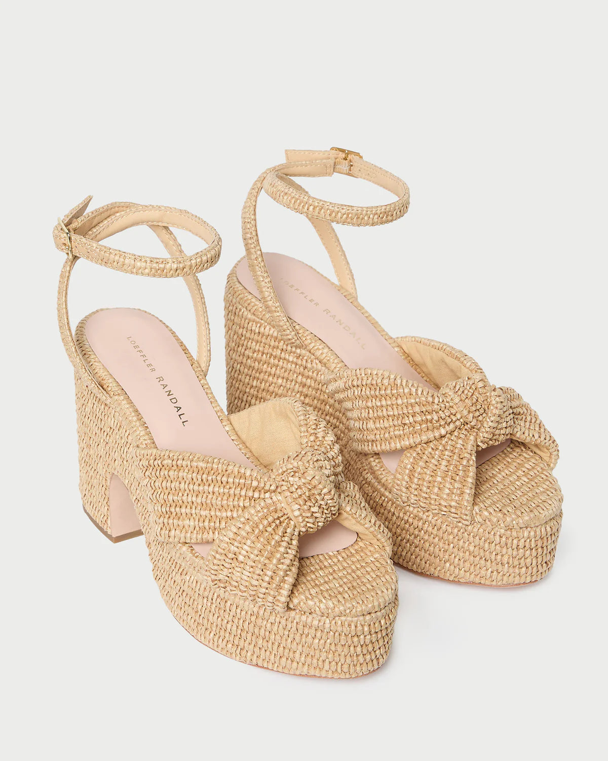 Loeffler Randall Liza Natural Platform Sandal