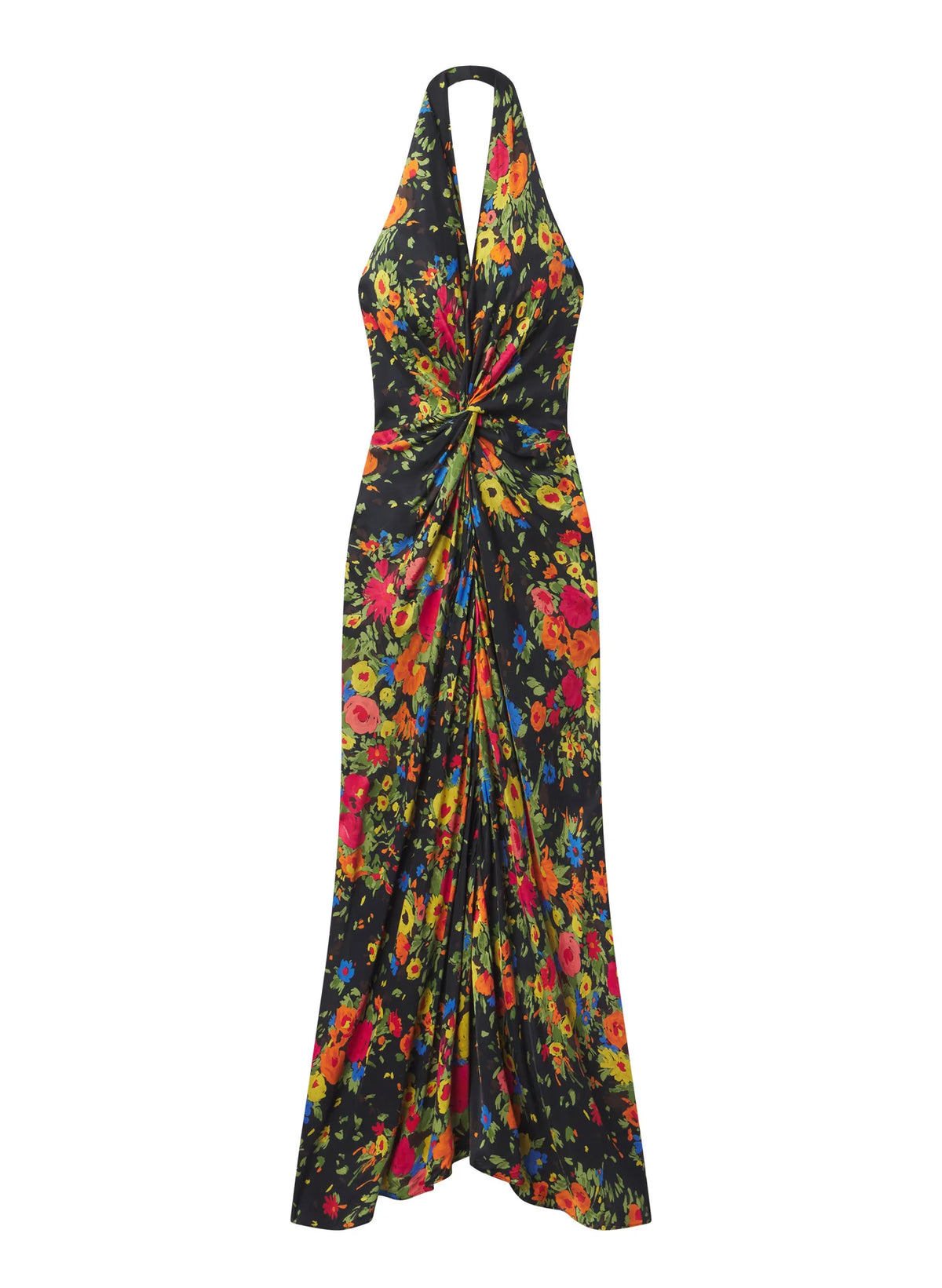 ALC Mabel Floral Satin Gown