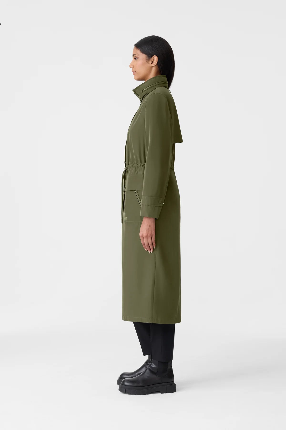 Mackage Magdelena Maxi-Length Rain Jacket