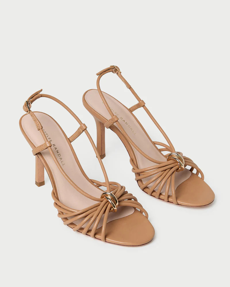 Loeffler Randall Mareka Dune Leather Heeled Sandal