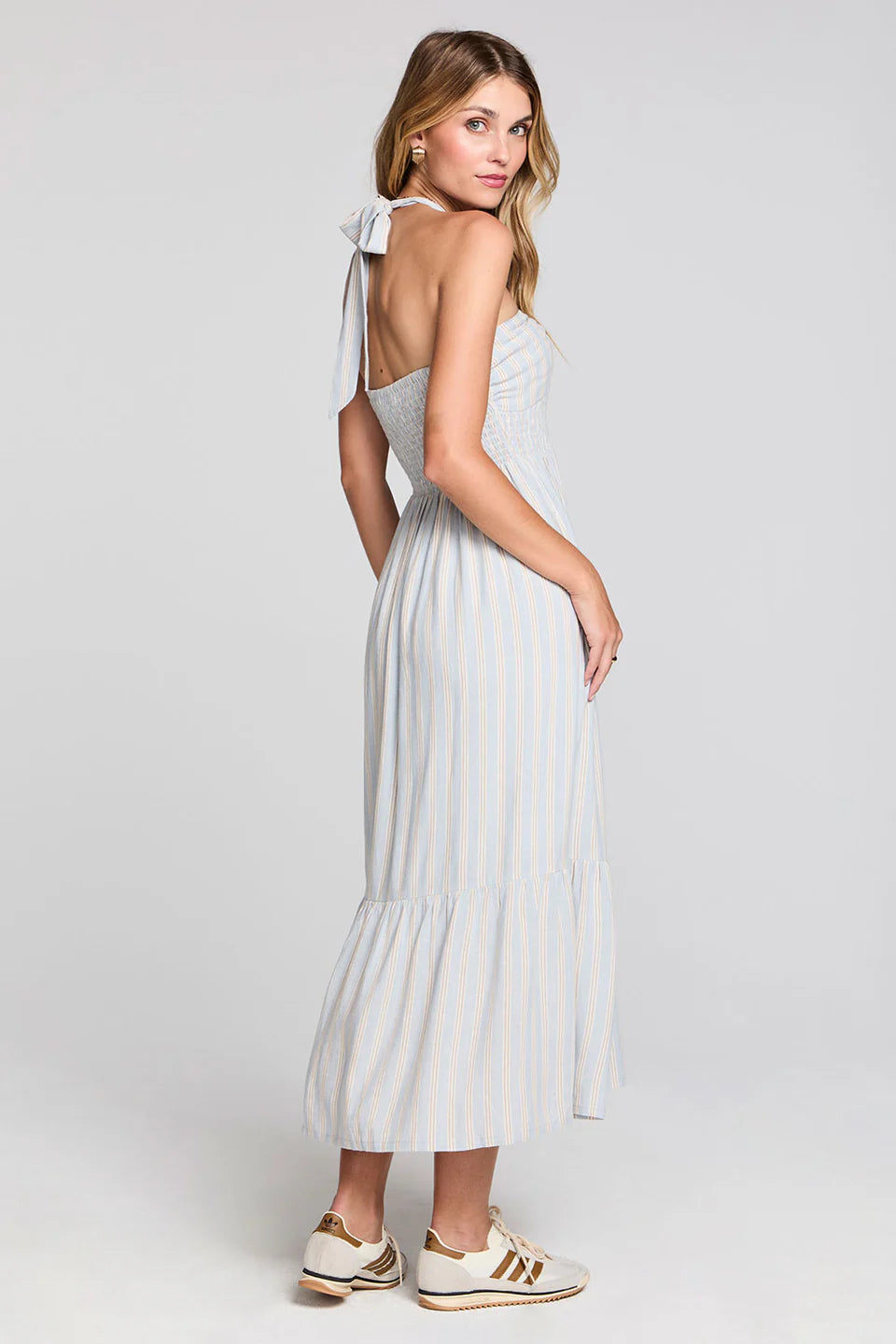 Saltwater Luxe Maesyn Midi Dress - Capri Blue