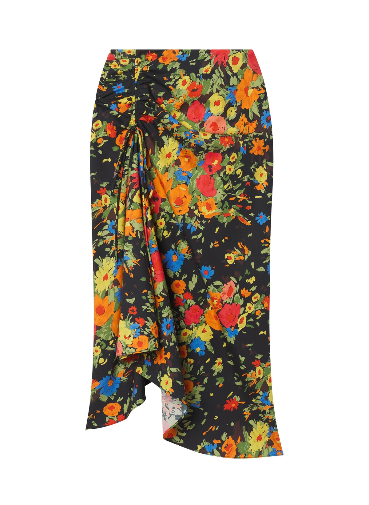 ALC Naomi Skirt - Black/Persimmon