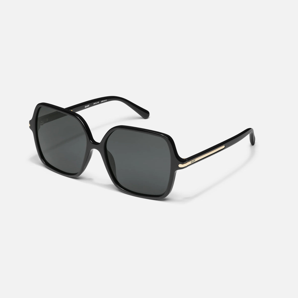 Quay Press Tour Sunglasses - Black