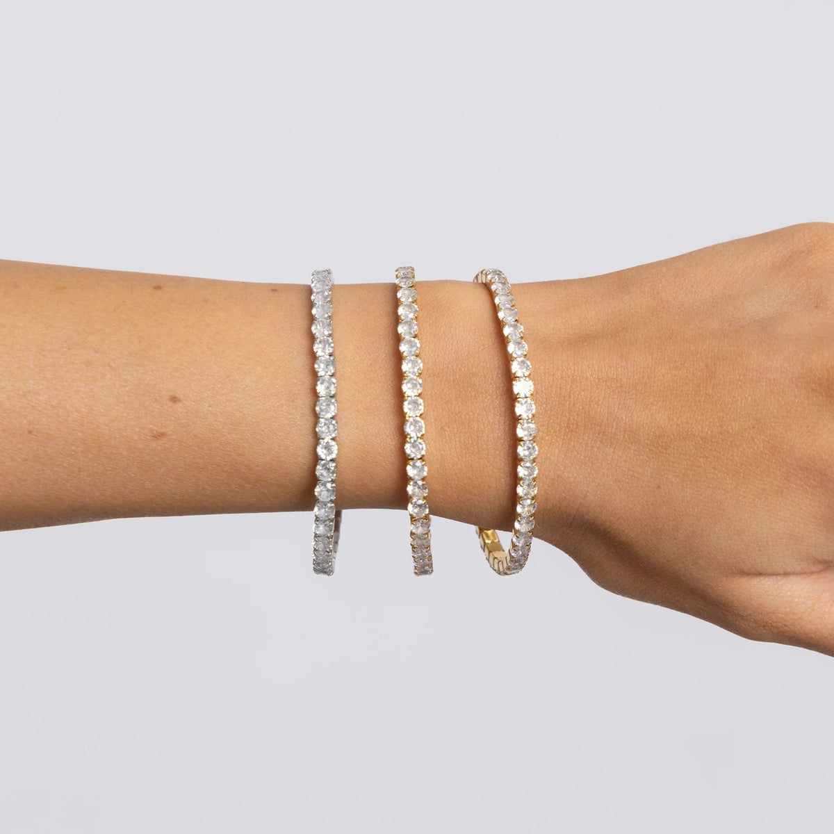 Sahira Jewelry Design Eileen CZ Stretch Bracelet