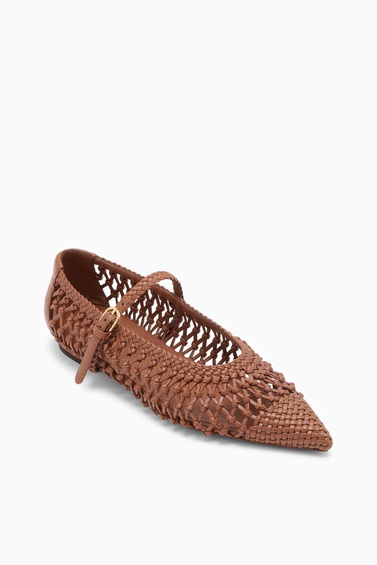 Ulla Johnson Gracie Hand Knotted Ballet Flat