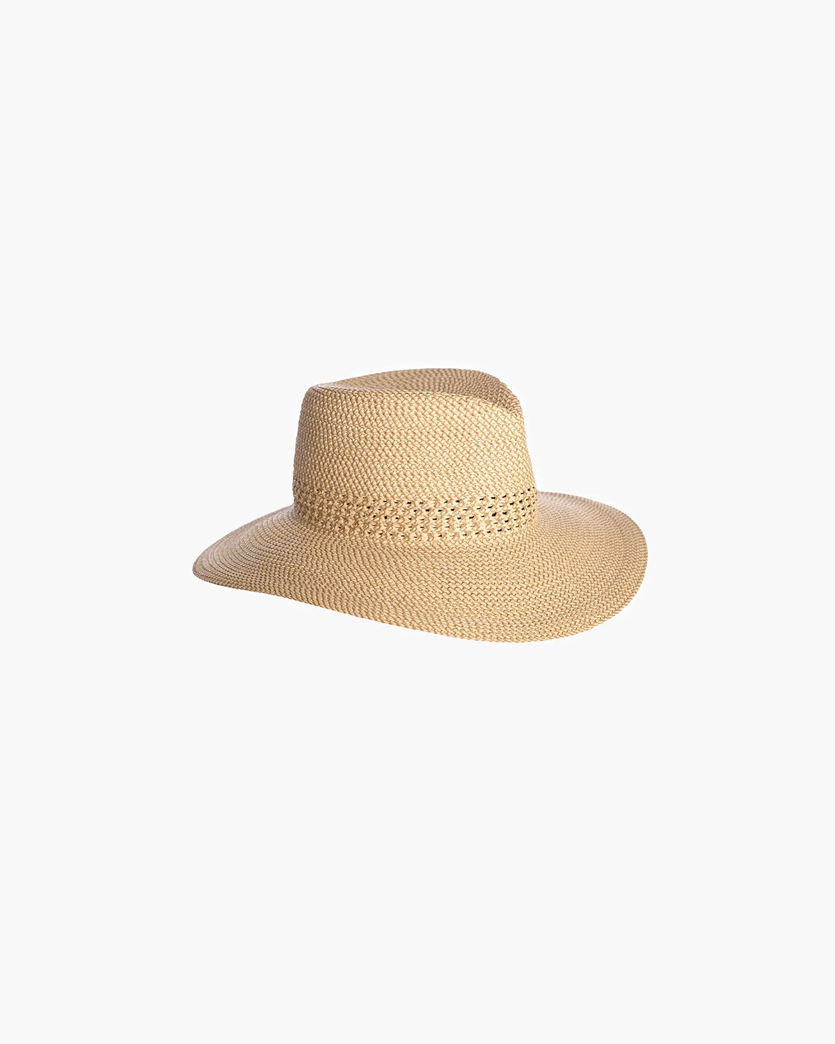 Eric Javits Squishee Bayou Fedora Hat - Peanut