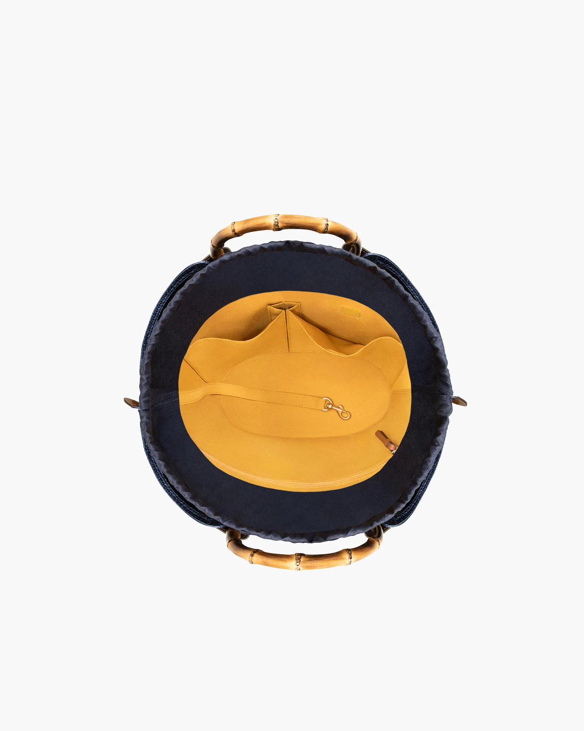 Eric Javits My Way Straw Bag - Navy