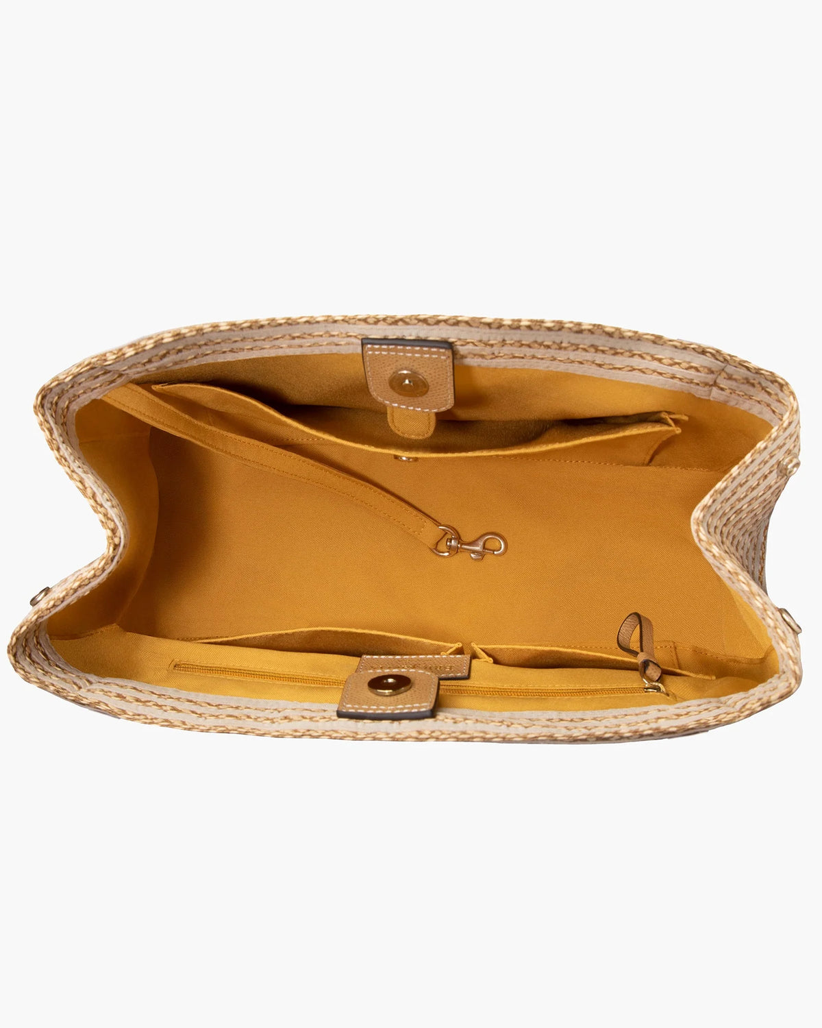 Eric Javits Squishee Isla Straw Bag - Peanut