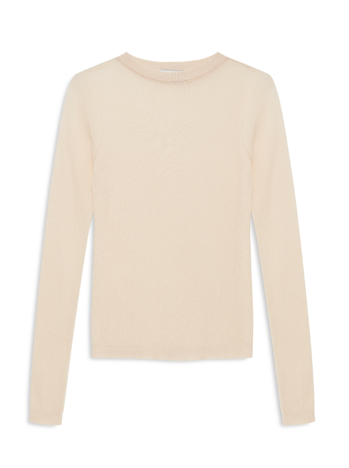 Anine Bing Tiana Long Sleeve - Ecru