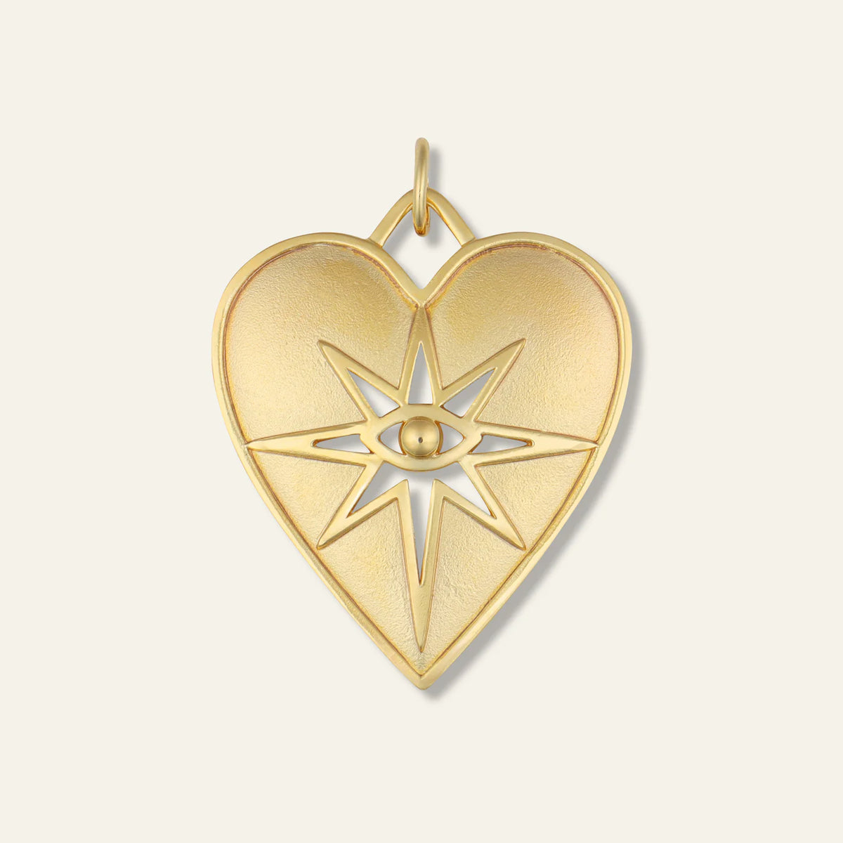 Hart Seeing Heart Charm & 18" Jane Chain