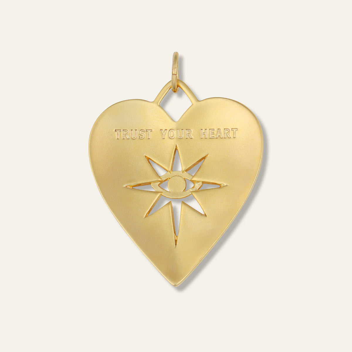 Hart Seeing Heart Charm & 18" Jane Chain