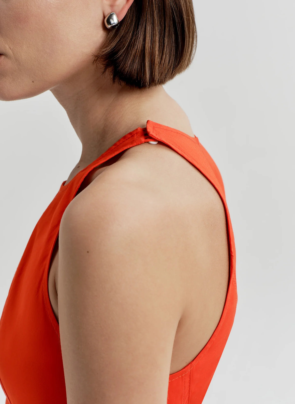 ALC Grace Cotton Mini Dress - Poppy