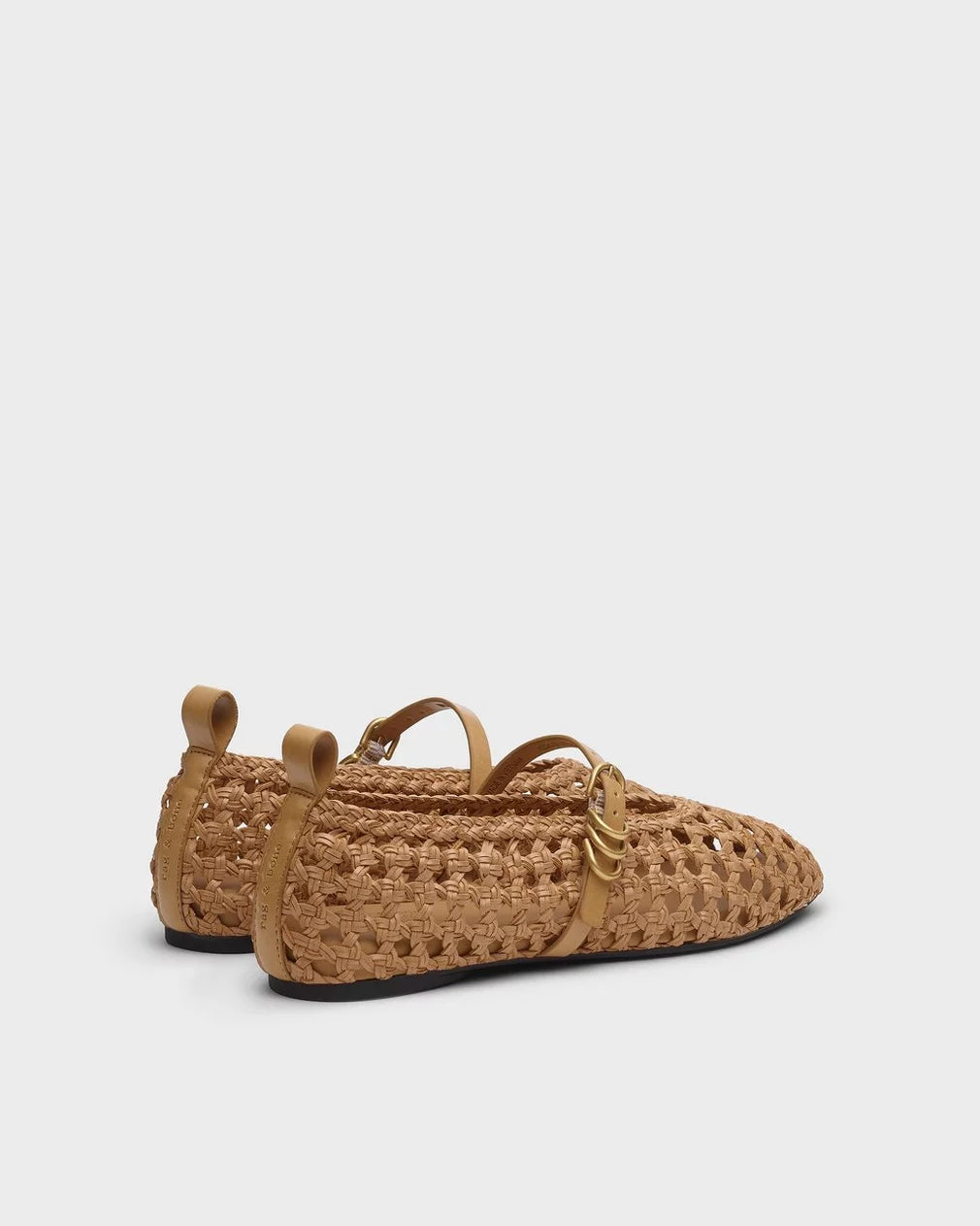 Spire Woven Faux Leather Mary Janes
