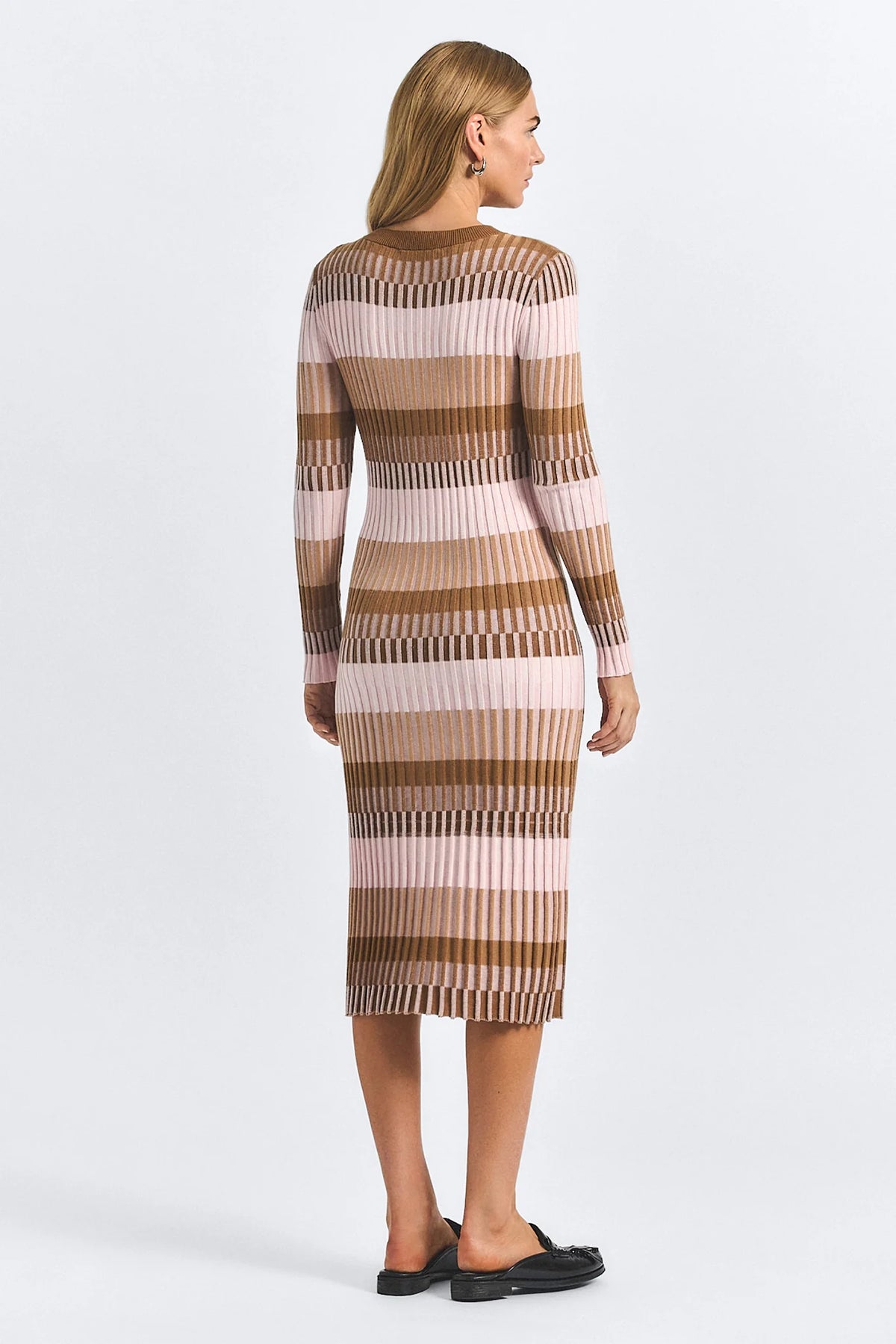 Hadria Stripe Sweater Dress