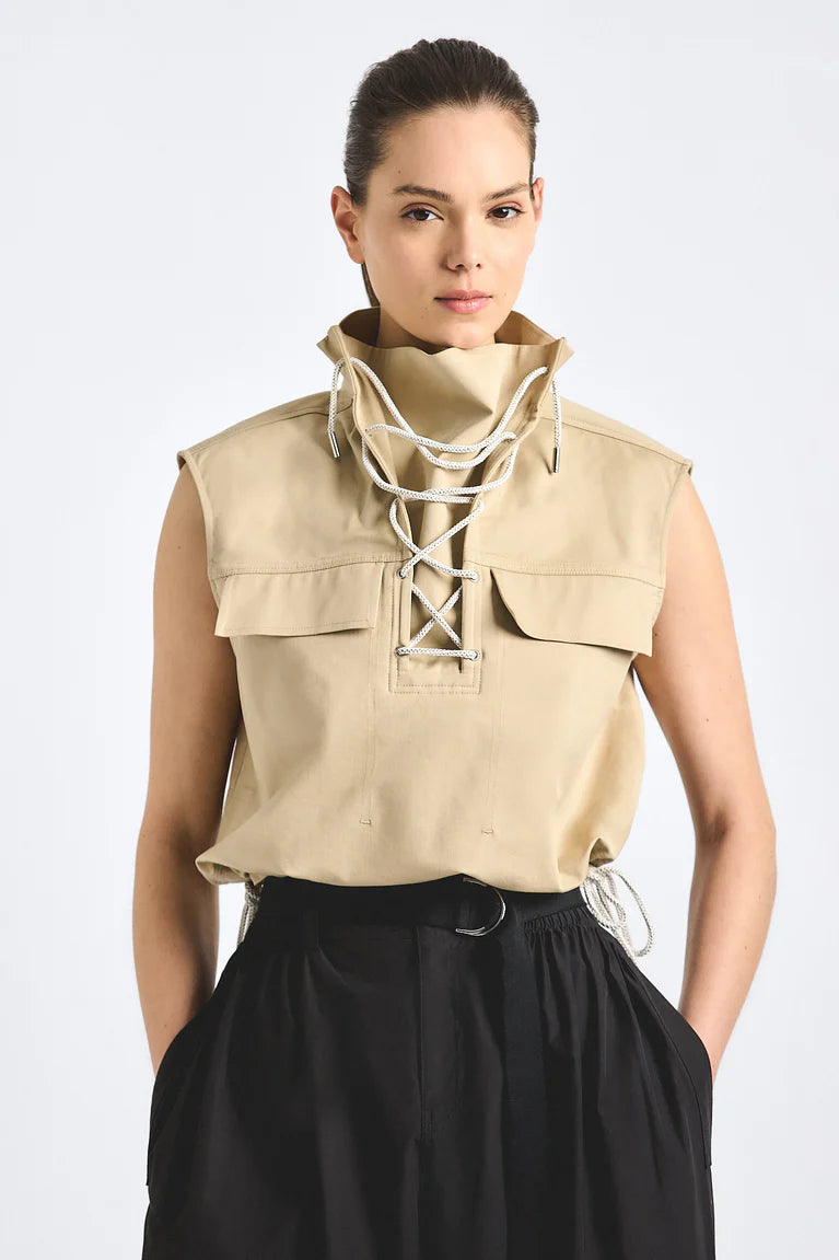 Solara Sleeveless Anorak