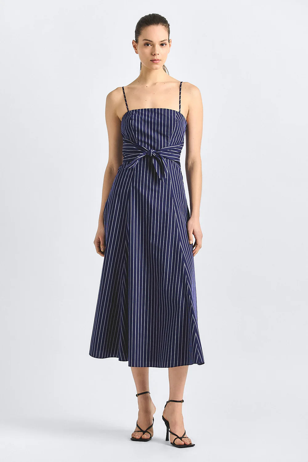 Derek Lam Zandra Tie Front Dress