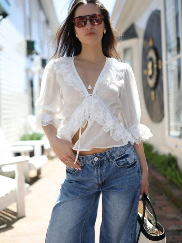 Lyla Grace The Isla Lace Top