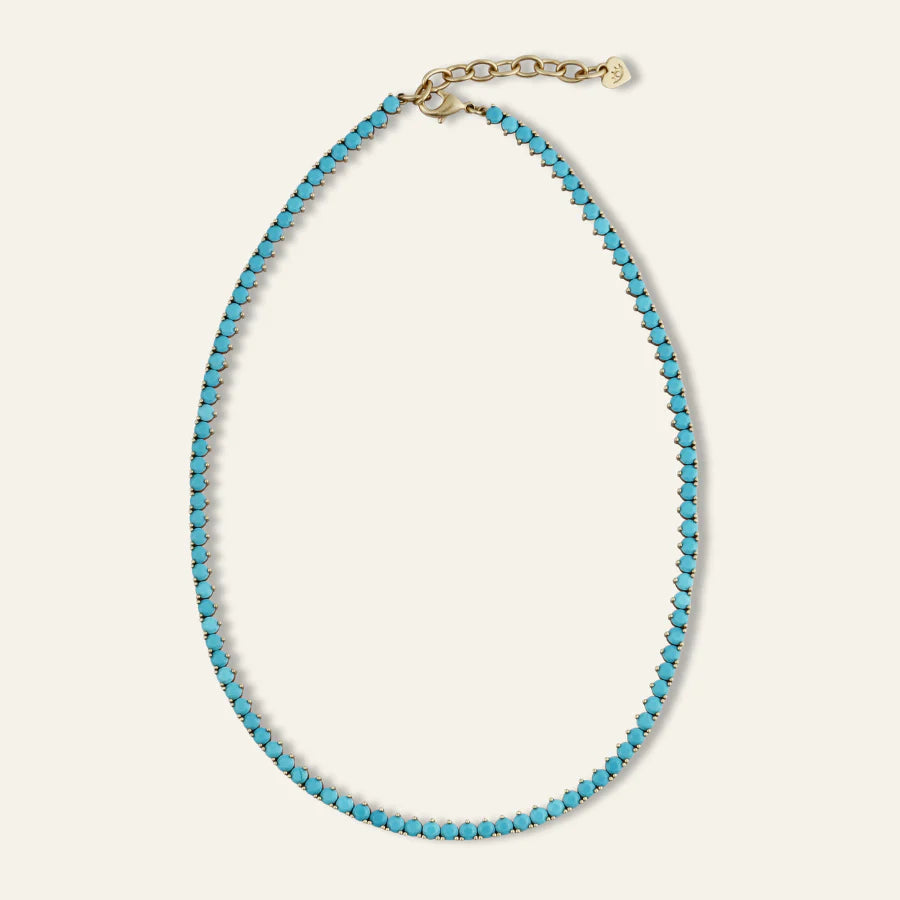 Hart Turquoise Tennis Necklace