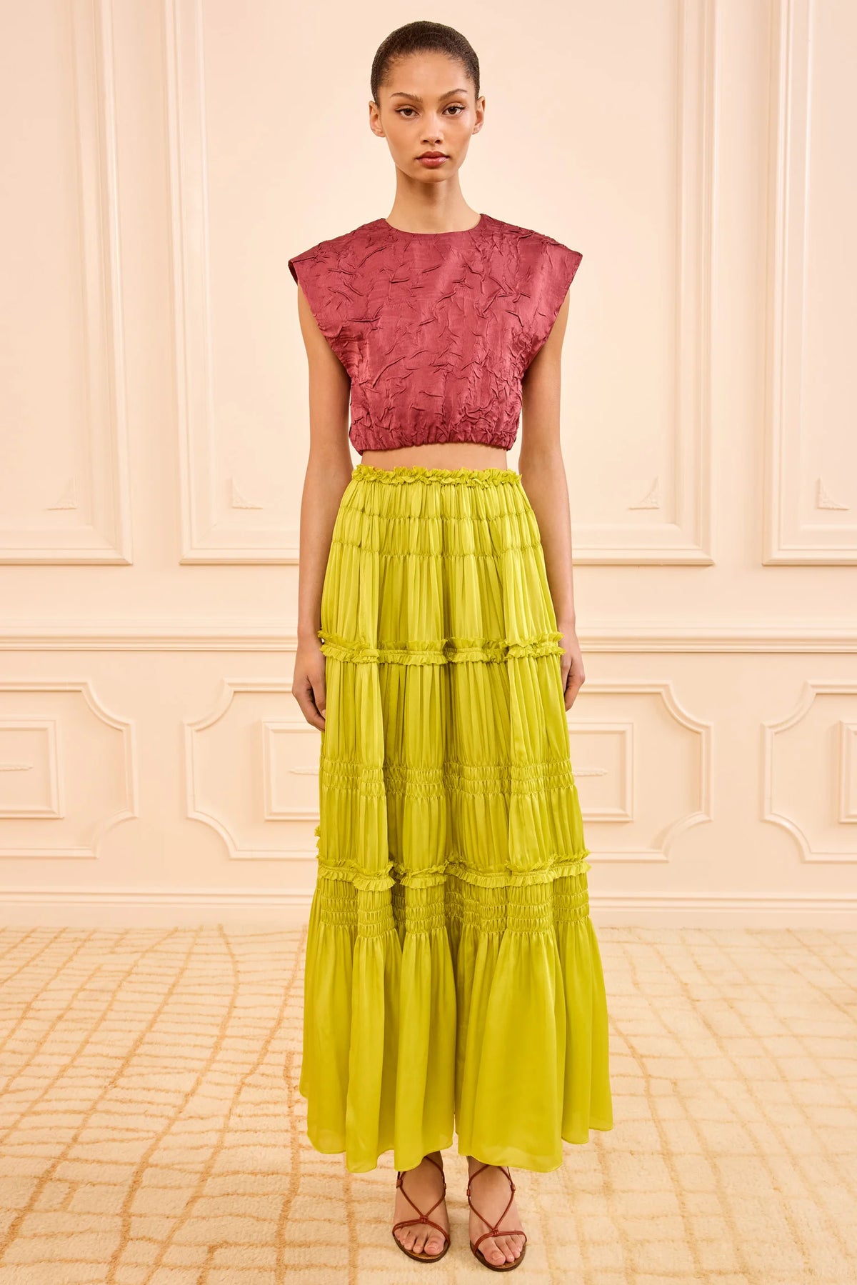 Ulla Johnson Virginie Silk Skirt