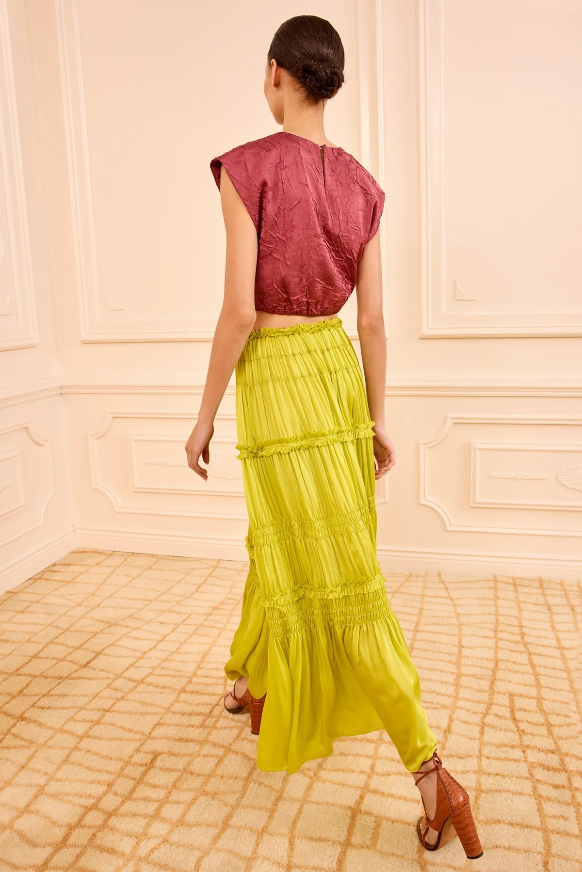 Ulla Johnson Virginie Silk Skirt