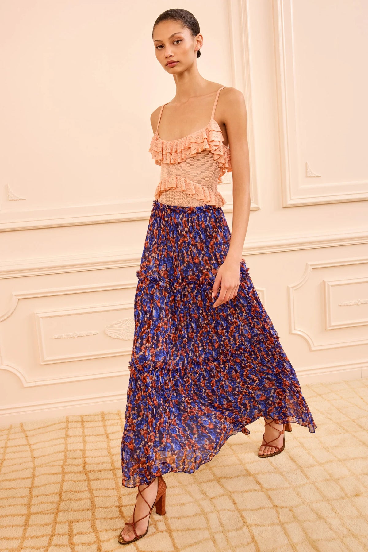 Ulla Johnson Virginie Silk Skirt