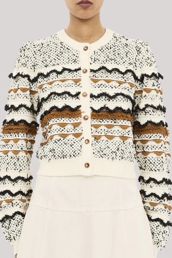 Ulla Johnson Cecillia Cardigan in Scallop