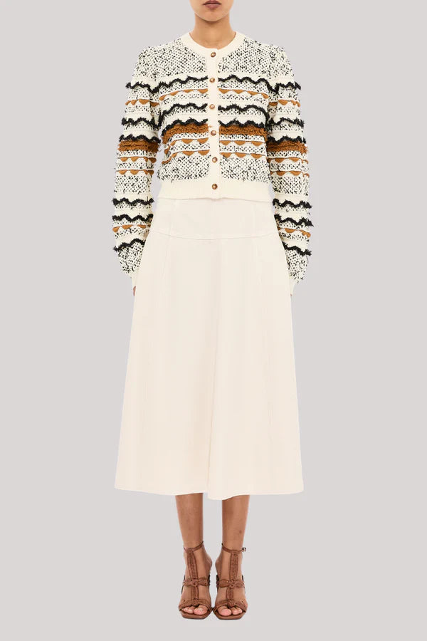 Ulla Johnson Cecillia Cardigan in Scallop