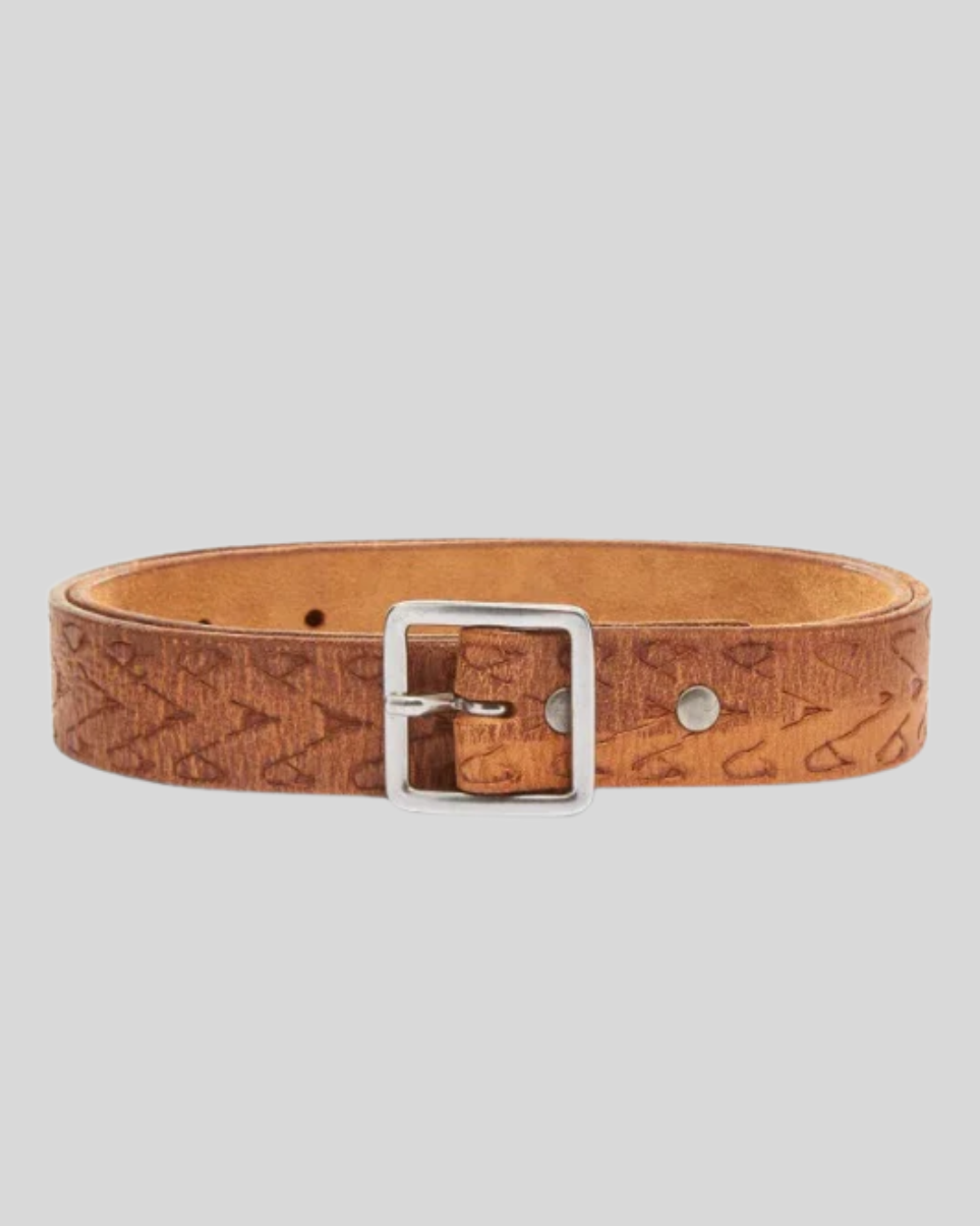 Embossed Square Belt Buckle