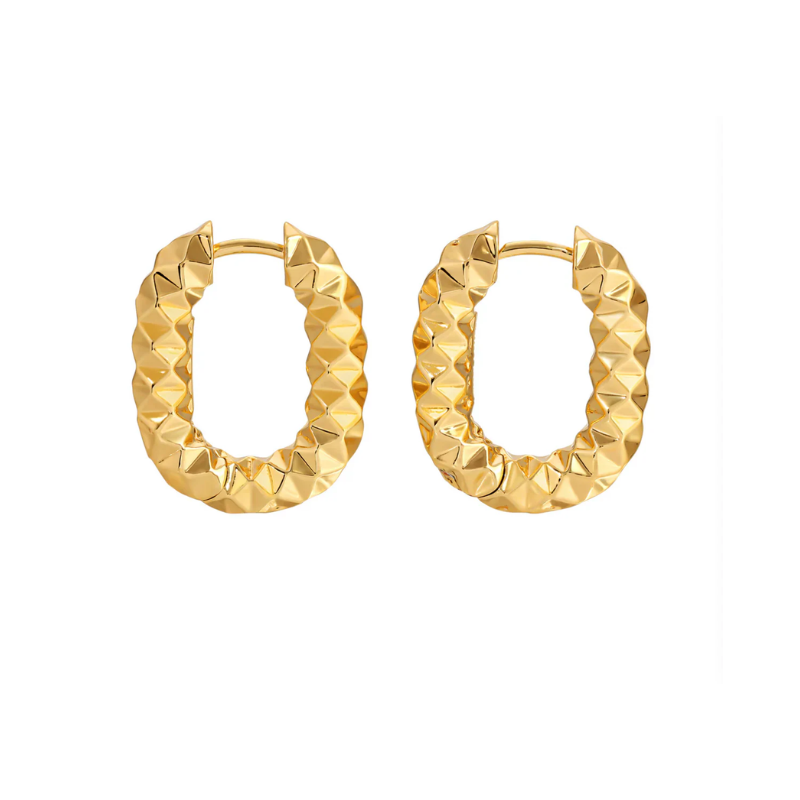 The Pyramid Oval Hoops