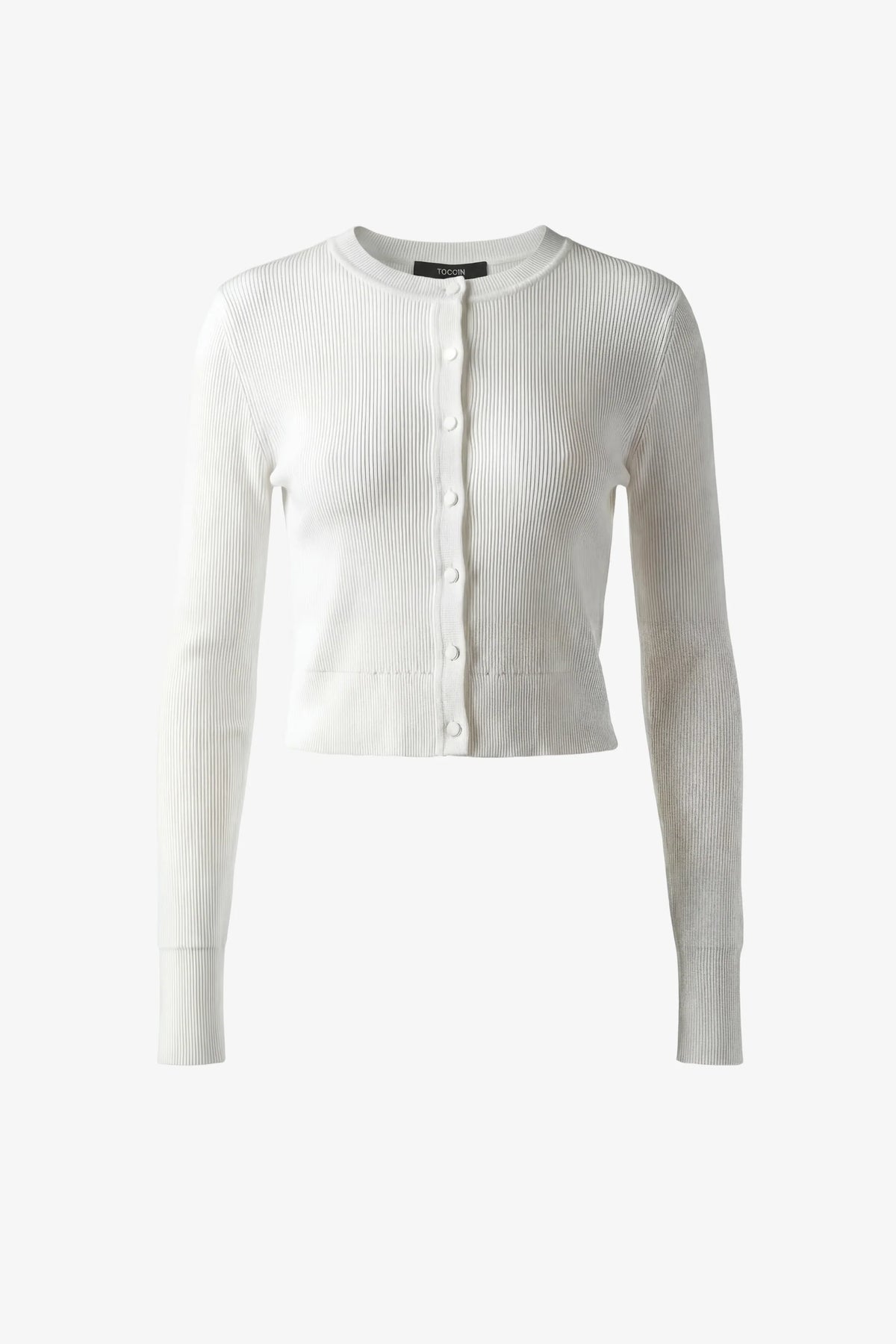 Toccin Zoe Cropped Cardigan - Optic