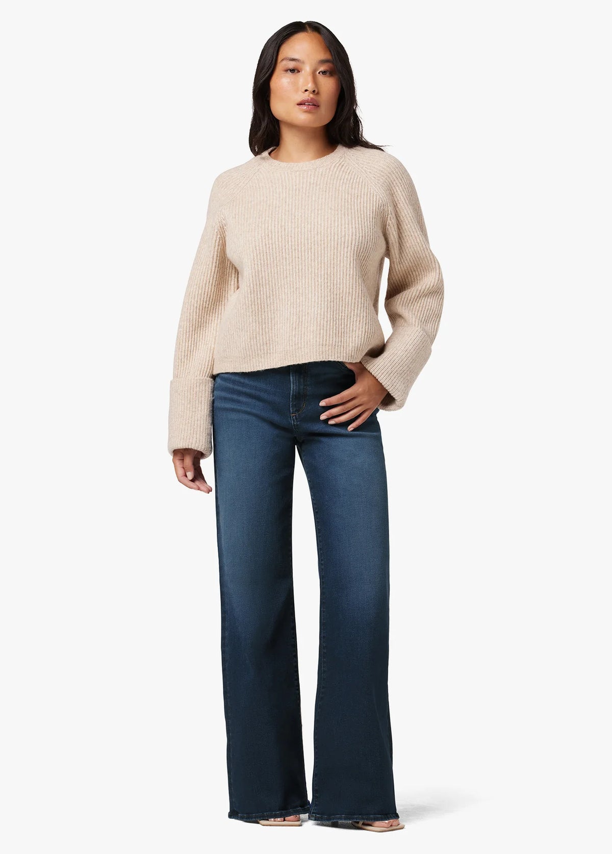 Joe's JeansThe Mia Petite Wide Leg - Exhale