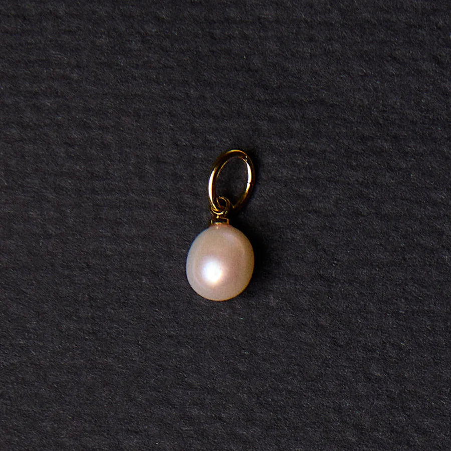 Percy Clip with Cloud Pearl & Fish