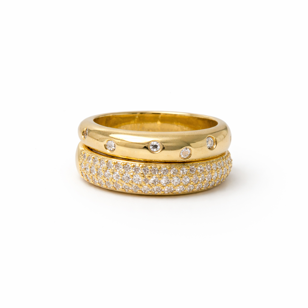 Sahira Sasha Stacked Ring Set
