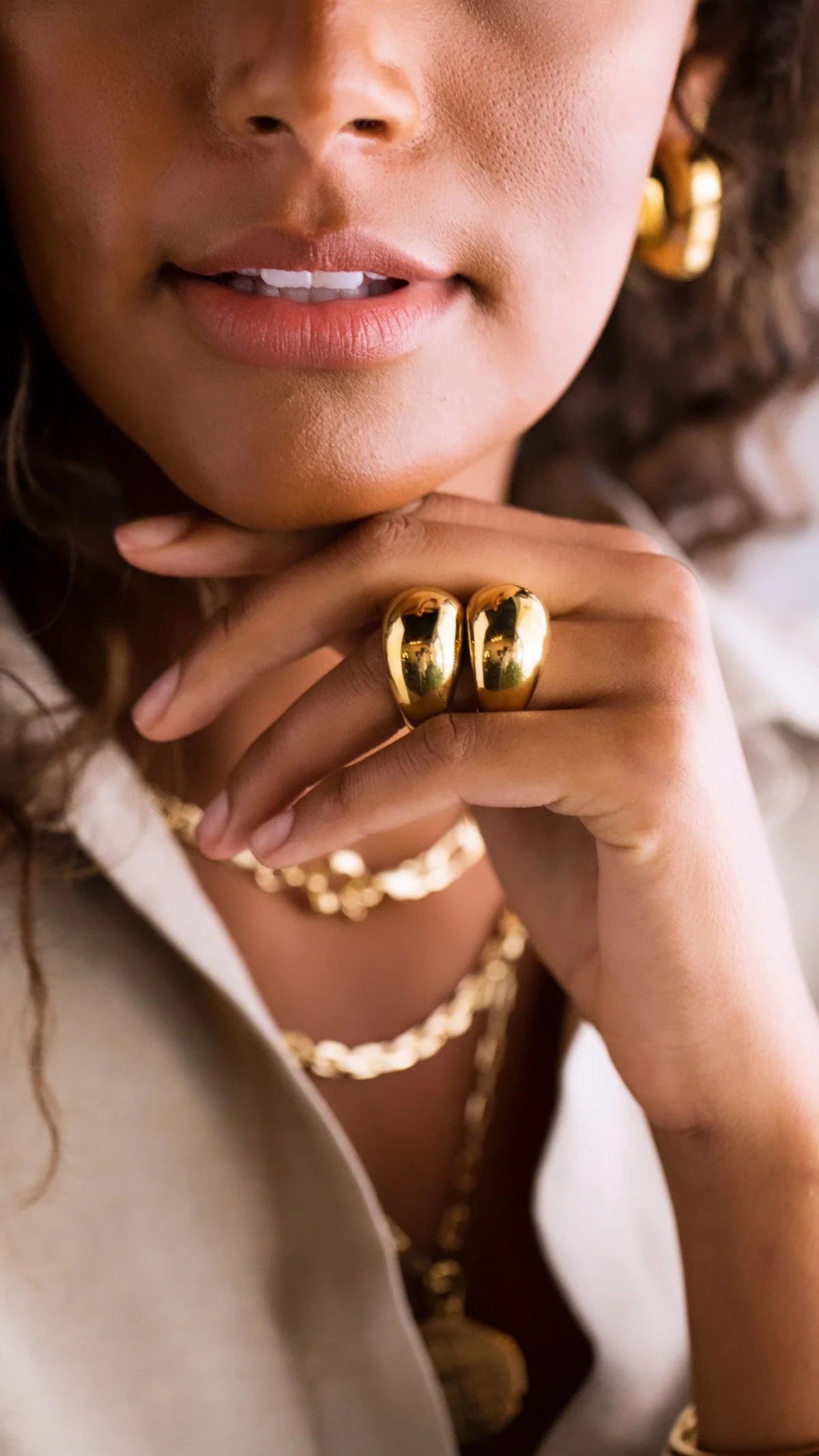 Sahira Jewelry Design Dome Ring - Size 7
