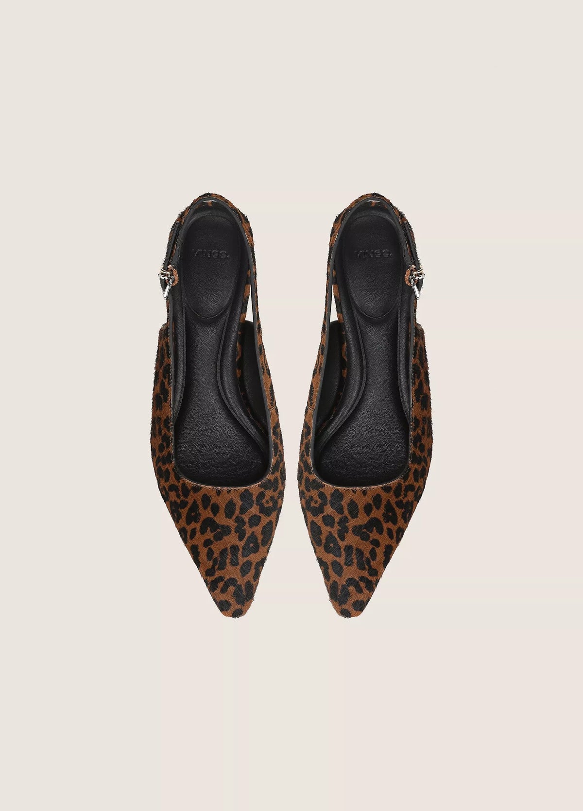 Vince Sabra Leopard-Print Calf Hair Slingback Heel