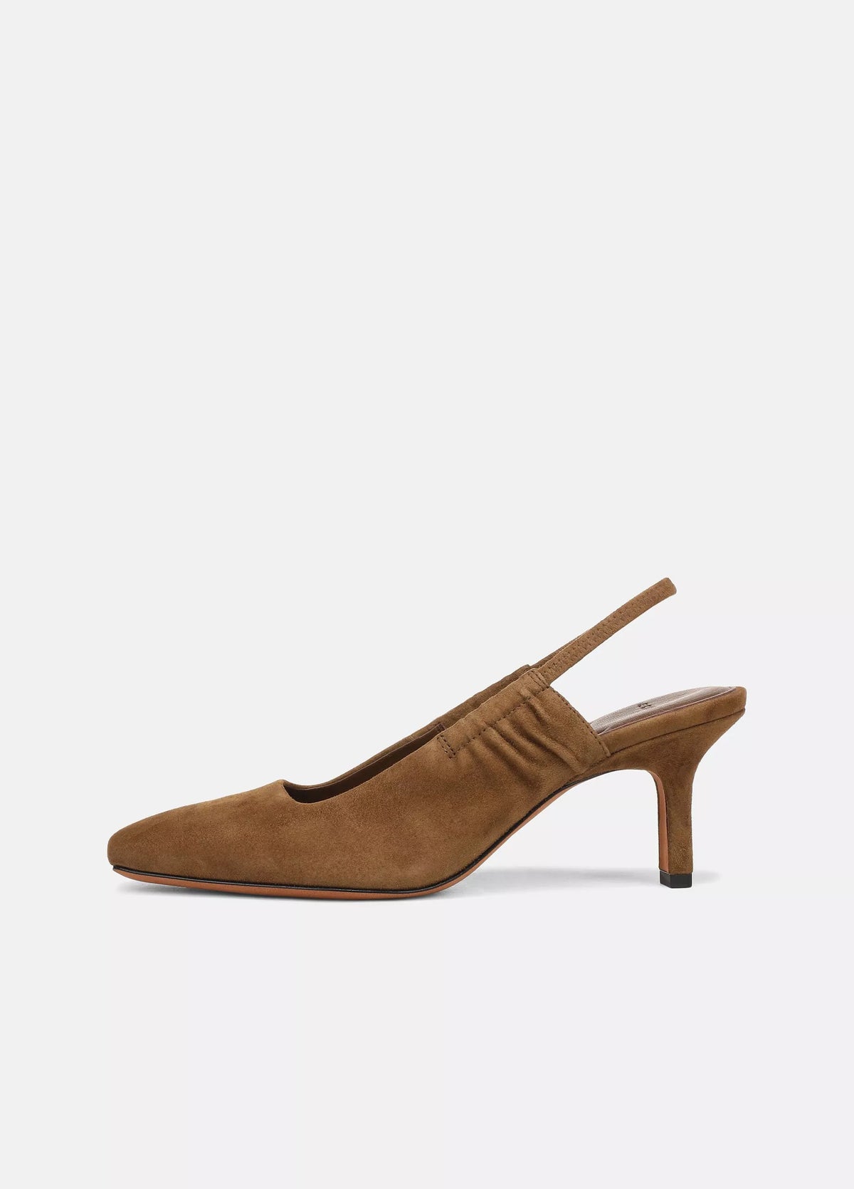 Vince Venice Suede Slingback Heel - Elmwood