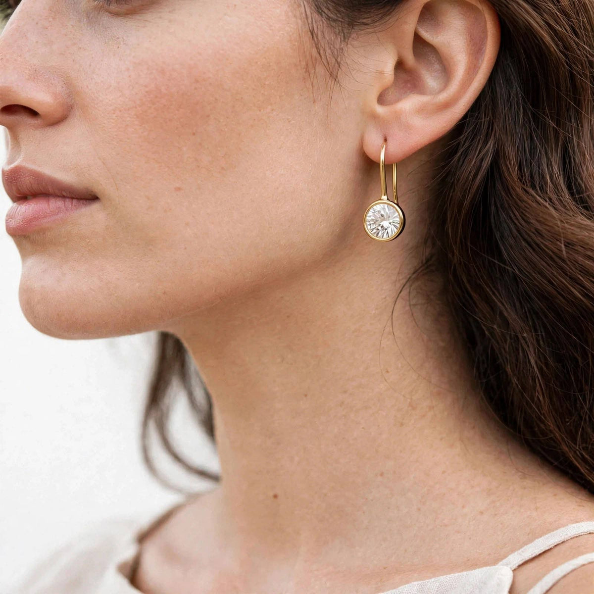 Sahira Lyla Bezel Earring
