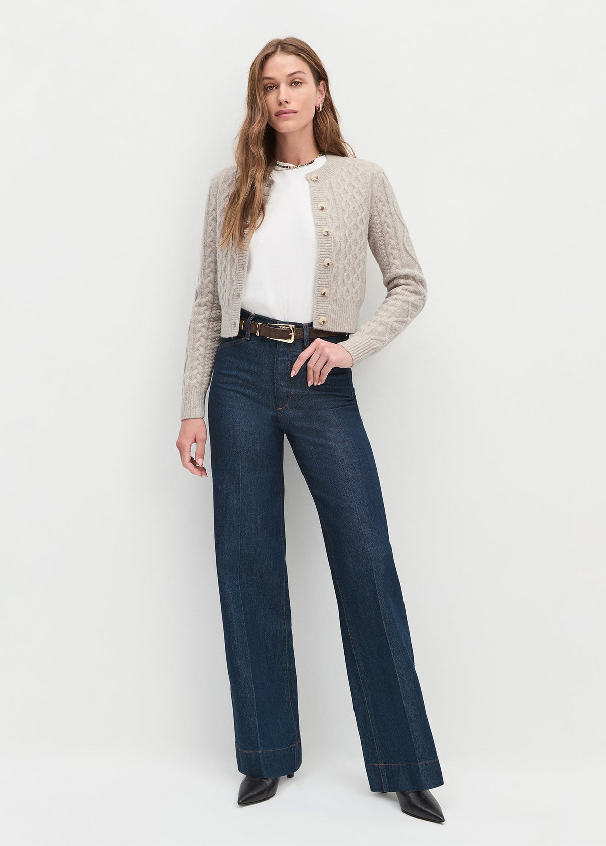 Favorite Daughter Eleanor Cardigan, Basmati