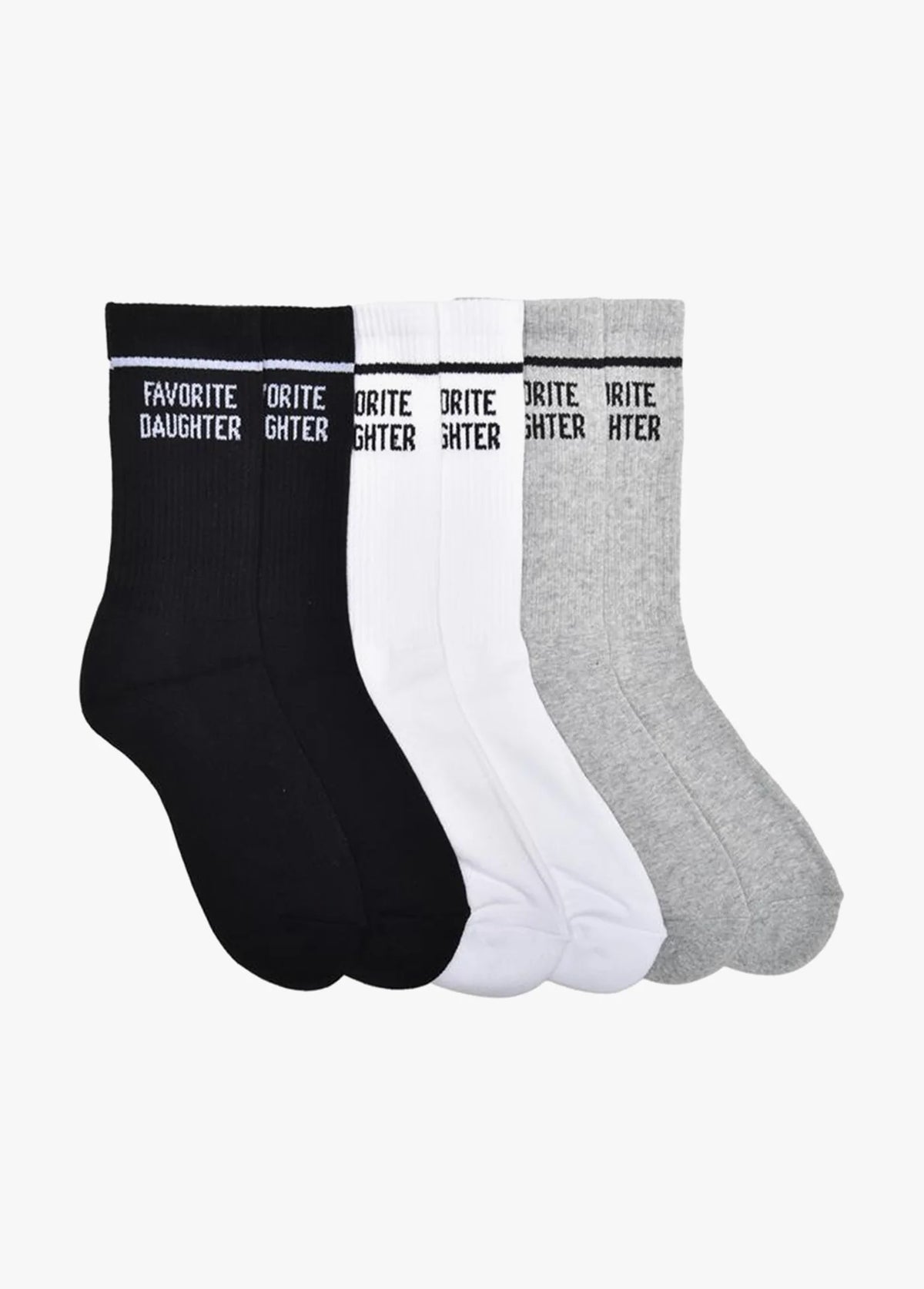 Collegiate Sox Box Set - White/Gray/Balck