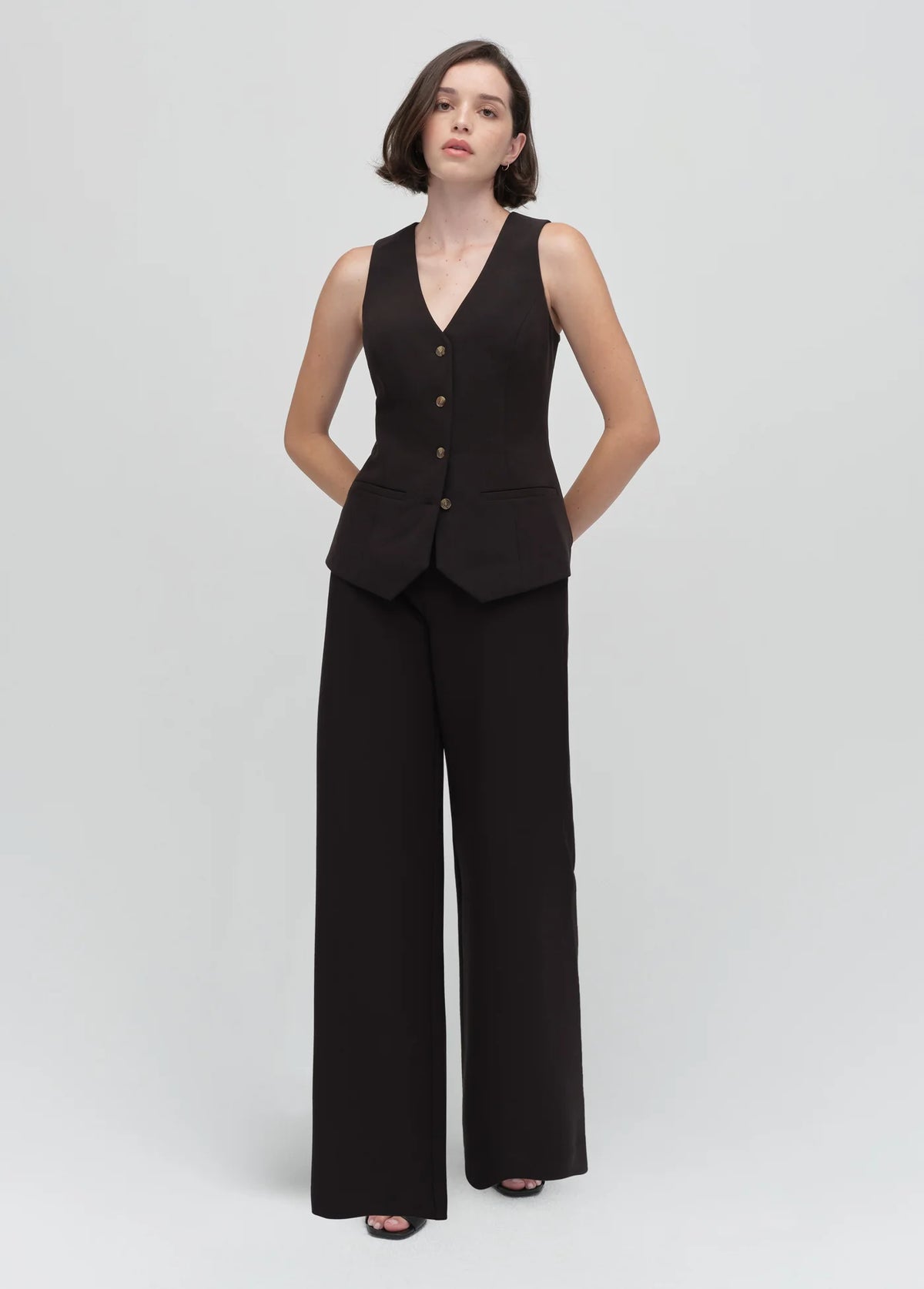 Favorite Daughter The Jones Wide Leg Pant - Petite