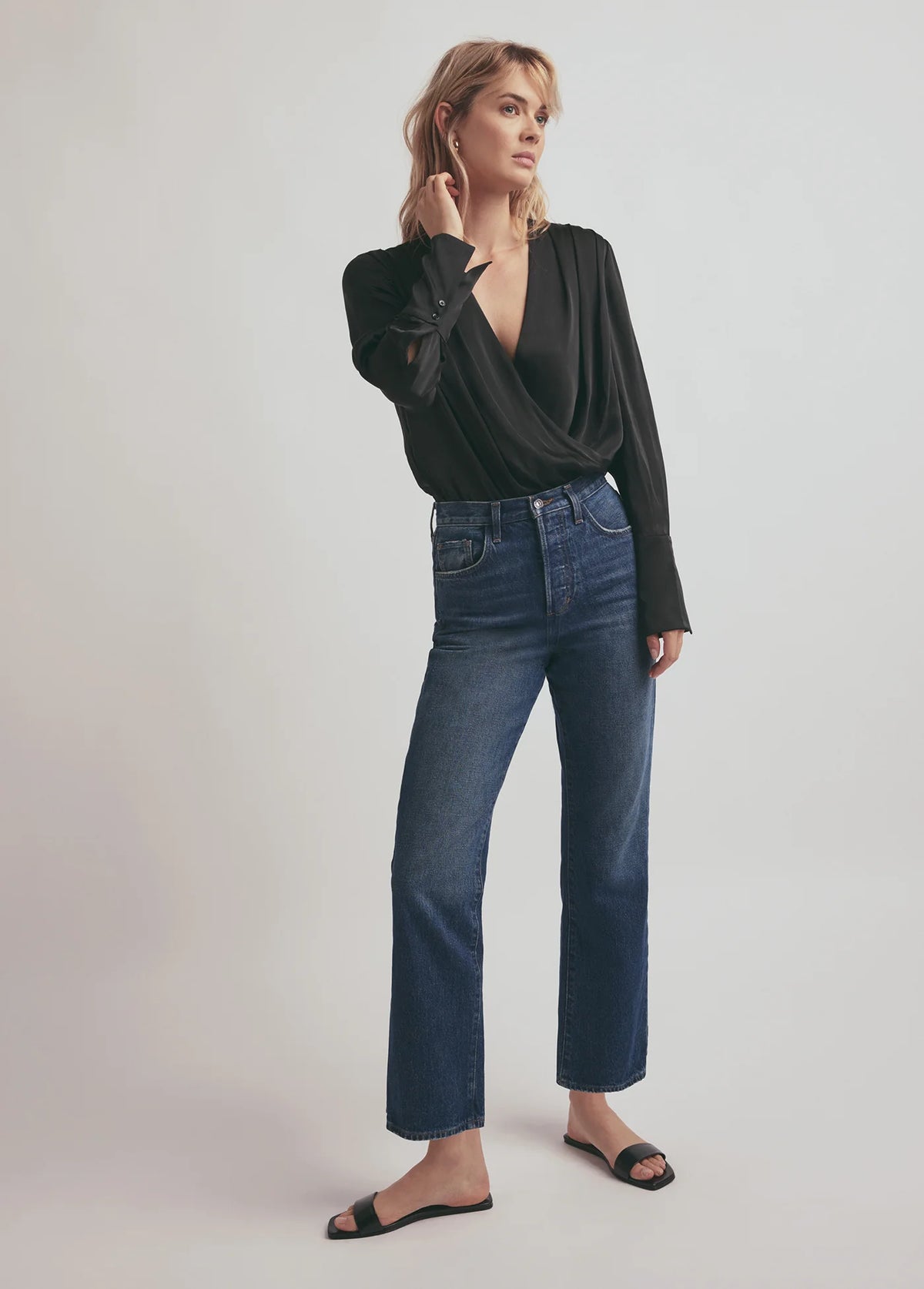 Favorite Daughter The Date Blouse - Black