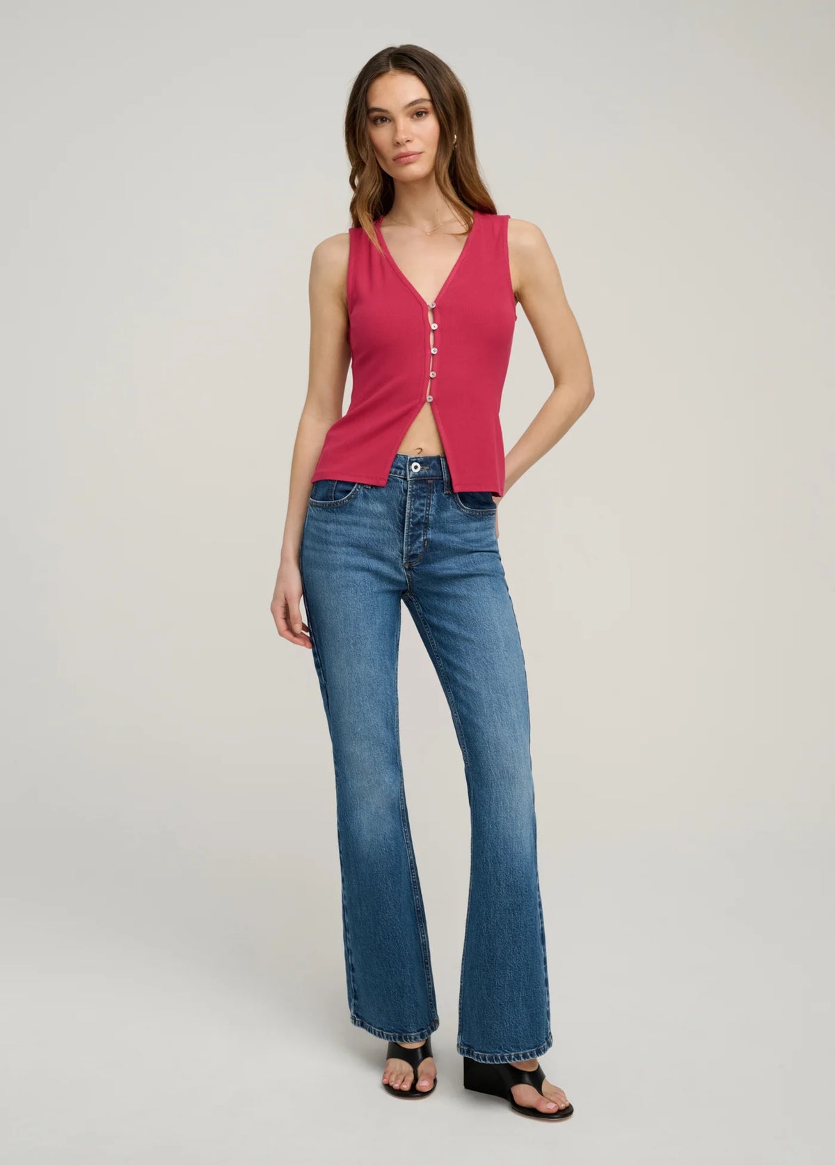 Favorite Daughter Maurice Mid Rise Flare - Reston