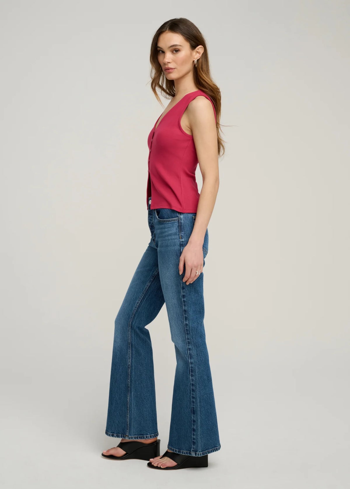 Favorite Daughter Maurice Mid Rise Flare - Reston