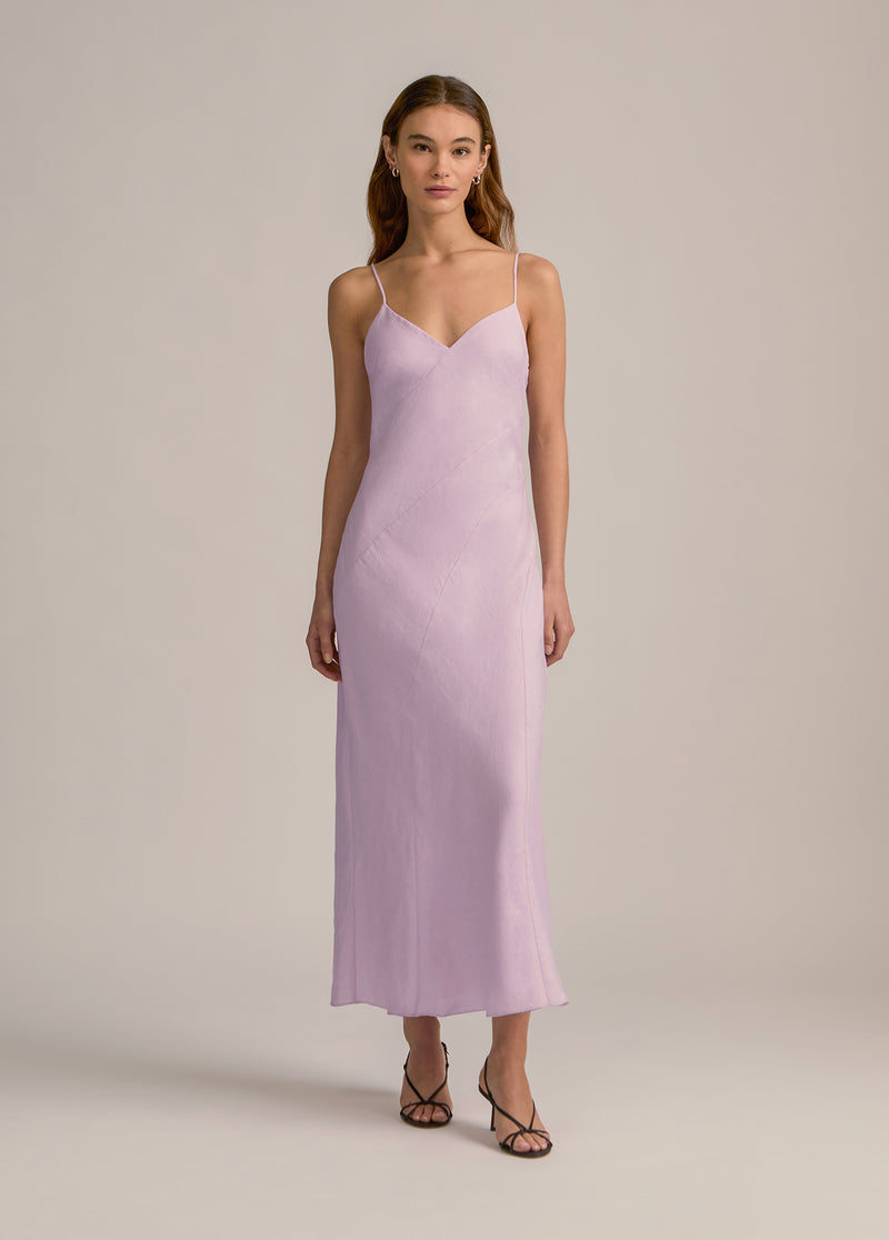 The Josette Dress - Wisteria Musk