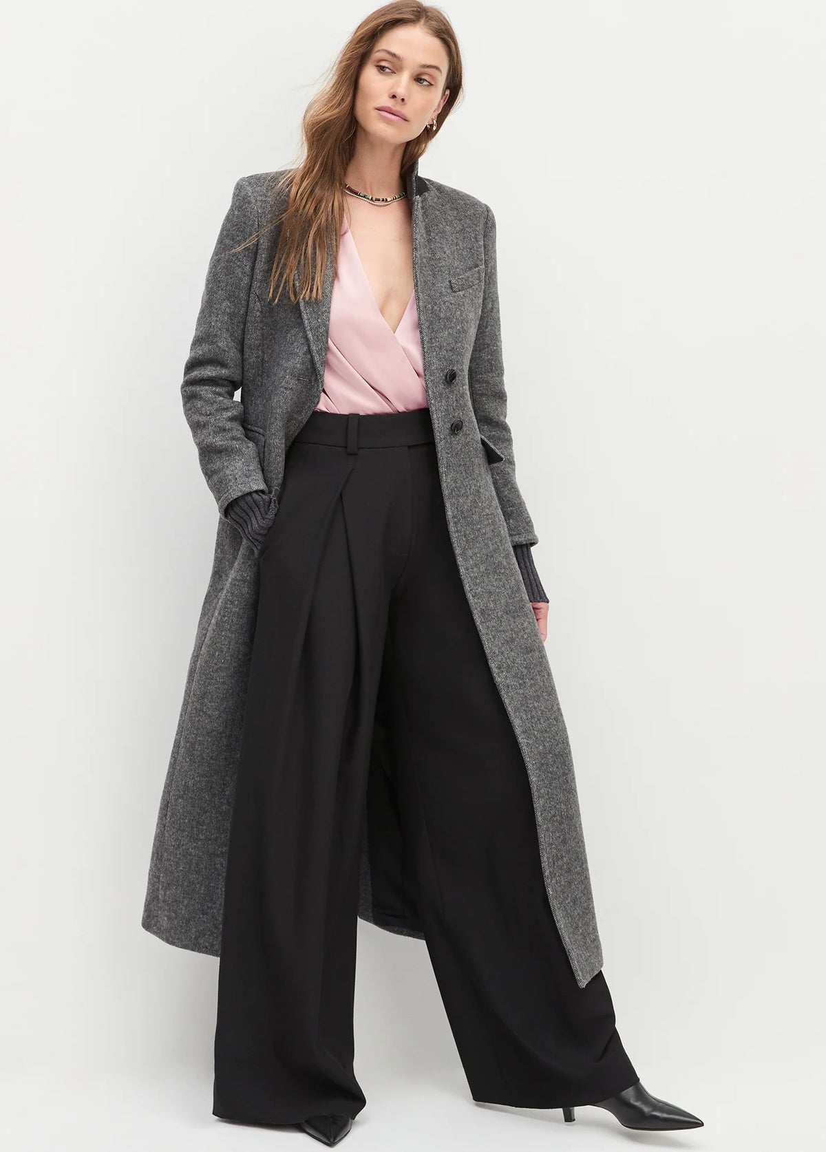 Favorite Daughter The Petite Pleats For Days Pant