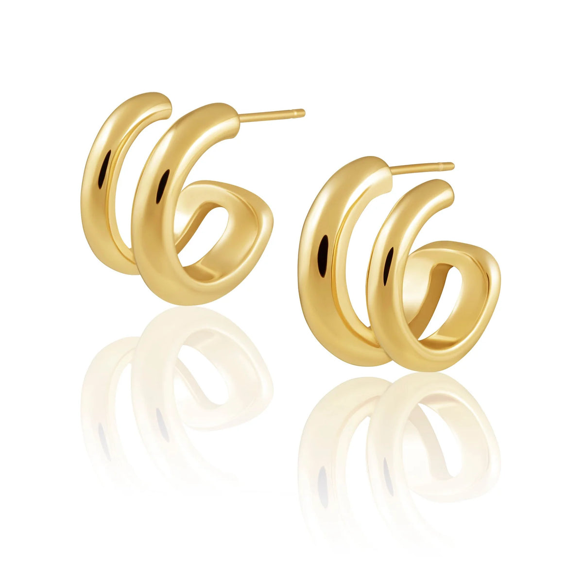 Sahira Gisela Double Hoop